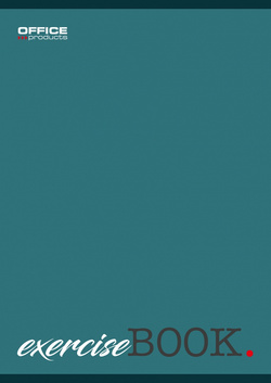 ZESZYT A5 KRATKA 96 KARTEK SZKOLNY LAMINOWANA OKŁADKA OFFICE - 4 sztuki