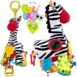 ZAWIESZKA DO WÓZKA ŁÓŻECZKA Z POZYTYWKĄ SENSORYCZNA ZEBRA ZOYA BALIBAZOO