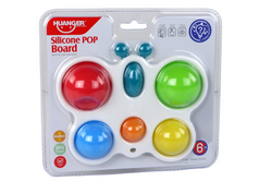 POP IT GRA SENSORYCZNA MOTYLEK DO WCISKANIA SILIKONOWA ŻYWE KOLORY