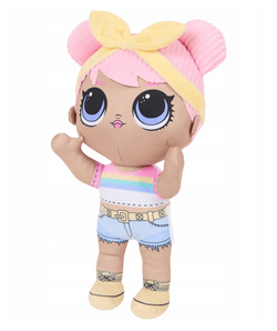 LOL SURPRISE LALKA 1 MASKOTKA PLUSZAK PRZYTULANKA MIŁA W DOTYKU 34CM