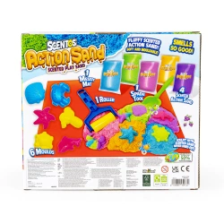 PIASEK KINETYCZNY PACHNĄCY ZESTAW KREATYWNY Z AKCESORIAMI SCENTOS