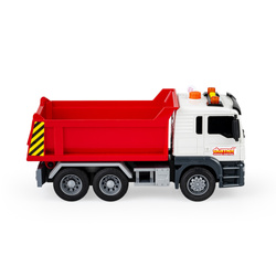 WYWROTKA CIĘŻARÓWKA BUDOWLANA KIPER PODNOSZONA PRZYCZEPA ŚWIECI DUMEL