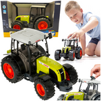 TRAKTOR BRUDER CLAAS NECTIS 267F CIĄGNIK POJAZD ROLNICZY SKRĘTNA OŚ 1:16