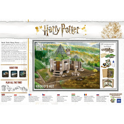 BRICK TRICK HARRY POTTER CHATKA HAGRIDA DOM KLOCKI TREFL BUDUJ Z CEGŁY