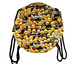PLECAK NA SZNURKACH WOREK NA PLECY EMOJI YELLOW