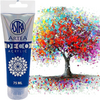 FARBA AKRYLOWA DECO ARTEA TUBKA ASTRA GRANATOWY 75 ml