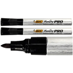 MARKER PERMANENTNY PISAK MARKING PRO WODOODPORNY OKRĄGŁY CZARNY BIC - 2 szt