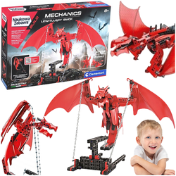 KLOCKI KONSTRUKCYJNE MECHANICS LEWITUJĄCY SMOK LABORATORIUM MECHANIKI