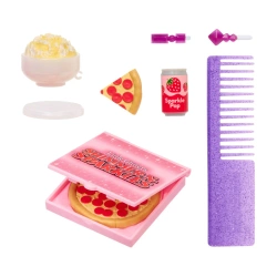 RAINBOW HIGH JUNIOR LALKA VIOLET WILLOW W PIŻAMIE PYJAMA PARTY AKCESORIA