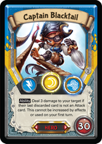 KARTA GRA LIGHTSEEKERS BOHATER - CAPTAIN BLACKTAIL