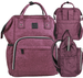 PLECAK MYBAQ HANDY DARK PINK CIEMNY RÓŻ 22L