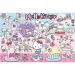 PUZZLE 300 ELEMENTÓW HELLO KITTY CUKIERKOWY ŚWIAT UKŁADANKA 23031 TREFL