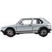 VOLKSWAGEN GOLF MK1 1976 SAMOCHÓD AUTO MODEL KOLEKCJONERSKI 1:64 MATCHBOX