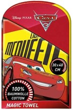 RĘCZNIK DISNEY PIXAR CARS AUTA 40X30 100% BAWEŁNA ZYGZAK MCQUEEN