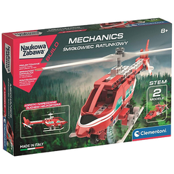 KLOCKI KONSTRUKCYJNE MECHANICS ŚMIGŁOWIEC RATUNKOWY LABORATORIUM MECHANIKI