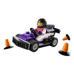LEGO CITY WYŚCIGOWY GOKART SAMOCHÓD WYŚCIGÓWKA 30589 SASZETKA