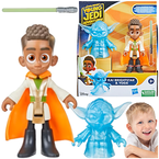 STAR WARS KAI BRIGHTSTAR I MISTRZ YODA HOLOGRAM GWIEZDNE WOJNY HASBRO