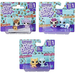 LITTLEST PET SHOP 2 FIGURKI LPS + HOTEL SOFT SPOTS