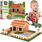 KLOCKI BRICK TRICK BUDUJ Z CEGŁY CHATKA COTTAGE DOMEK 85 EL.CERMICZNE TREFL