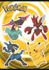 ZESZYT A5 KRATKA 16 KARTEK POKEMON PIKACHU SZKOLNY LAMINOWANY - 3 sztuki
