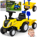 TRAKTOR Z PRZYCZEPĄ NEW HOLLAND T7 JEŹDZIK DLA DZIECI GRABKI MILLY MALLY