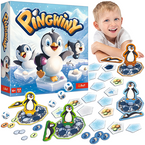 GRA DLA DZIECI PINGWINY LOGICZNA RODZINNA FAMILIJNA EDUKACYJNA TREFL 02827