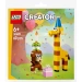 LEGO CREATOR URODZINOWE ZWIERZAKI MAŁPKA ŻYRAFA URODZINY TORT 60 EL. 30689