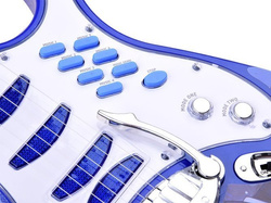 GITARA ELEKTRYCZNA MIKROFON WZMACNIACZ PIEC ROCK