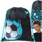 WOREK SZKOLNY NA BUTY KAPCIE OBUWIE MAJEWSKI ST.RIGHT NEON FOOTBALL PIŁKA