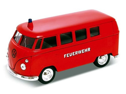 AUTO METALOWE WELLY 1:34 VW VOLKSWAGEN T1 BUS 1963