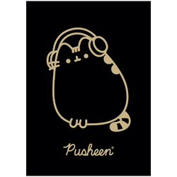 PUSHEEN ZESZYT A5 60 KARTEK W KRATKĘ LAMINOWANY UNIPAP MAJEWSKI KOTEK