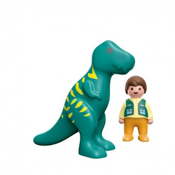 PLAYMOBIL JUNIOR CHŁOPIEC I DINOZAUR FIGURKI KLOCKI DLA NAJMŁODSZYCH 71892