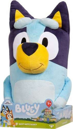 BLUEY MASKOTKA PLUSZOWA DUŻA PRZYTULANKA Z BAJKI BLUEY 45 cm NIEBIESKA