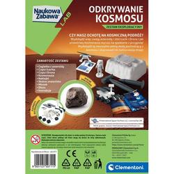 ODKRYWANIE KOSMOSU ŁAZIK DO ZŁOŻENIA CEGIEŁKA NAUKOWA ZABAWA CLEMENTONI