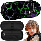 PIÓRNIK SZKOLNY SASZETKA USZTYWNIANA TUBA BACKUP A52 PULSE ZIELONA SIEĆ