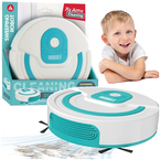 ODKURZACZ RUMBA ROBOT SPRZĄTAJĄCY Z RUCHOMYMI SZCZOTKAMI DLA DZIECI