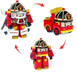 ROBOCAR POLI FIGURKA STRAŻAK ROY TRANSFOMUJĄCA SIĘ