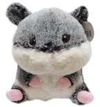 MASKOTKA PLUSZOWY CHOMIK  CHOMICZEK SZARY GRYZOŃ MASKOTKA 21CM DEEF