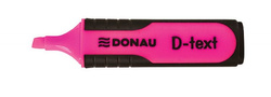 ZAKREŚLACZ MARKER DONAU D-TEXT FLUORESCENCYJNY 4 KOLORY W ETUI