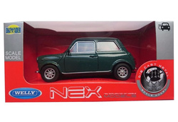 SAMOCHÓD METALOWY AUTO WELLY 1:34 MINI COOPER 1300
