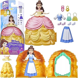 DISNEY KSIĘŻNICZKI MINI LALKA BELLA Z AKCESORIAMI
