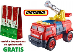 STRAŻ WÓZ GAŚNICZY STRAŻACKI NA WODĘ 30CM MATCHBOX