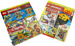 LEGO NINJAGO GAZETKI 2 MAGAZYNY + 2 FIGURKI DO ZBUDOWANIA KLOCKI KARTY