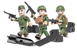 KLOCKI COBI FIGURKI AMERICAN AIRBONE DIVISION 2033