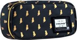 2w1 PLECAK I PIÓRNIK ZŁOTE KOTY GOLDEN KITTY HEAD