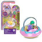 POLLY POCKET LALKA Z POJAZDEM PĄCZEK FIGURKA KOLEKCJONERSKA MATTEL