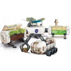 NAUKOWA ZABAWA EKSPLORACJA MARSA BAZA KOSMICZNA DOŚWIADCZENIA CLEMENTONI