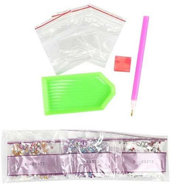 HAFT DIAMENTOWY DIAMOND PAINTING MOZAIKA ŚWIETLNA