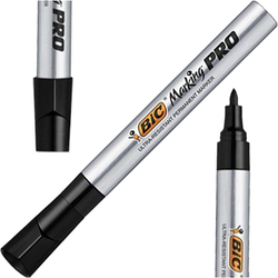 MARKER PERMANENTNY PISAK MARKING PRO WODOODPORNY OKRĄGŁY CZARNY BIC - 2 szt