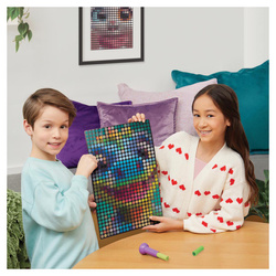 MAKE IT REAL ZESTAW KREATYWNY DO KROPKOWANIA PO NUMERACH KOTEK I DINOZAUR